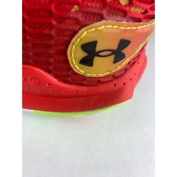 Under Armour Mens Spawn 3 Basketball Shoes Red - Picture 7 of 7